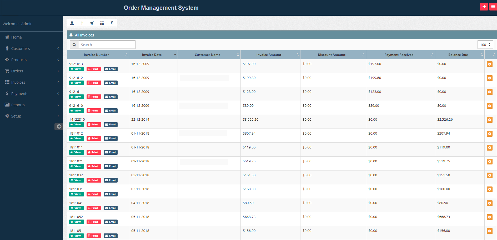 Order Management System